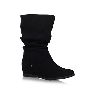 Miss KG Black 'Helena' high heel knee boots